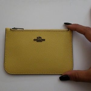 Coach Zip Card Case